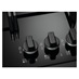 AEG 4 Burner Gas on Glass Hob Control Panel Close Up
