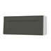 Halesworth Ash Green 800 Half Height Door Or Pan Drawer Front CAD Cut Out Angled Open Unit