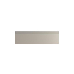 Clerkenwell Matt Metallic Titanium 160mm x 500mm Kitchen Drawer Primary Cut Out
