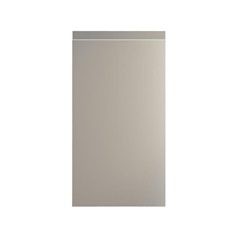 Clerkenwell Matt Metallic Titanium 557mm x 300mm Full Height Drawerline Kitchen Door Primary Cut Out