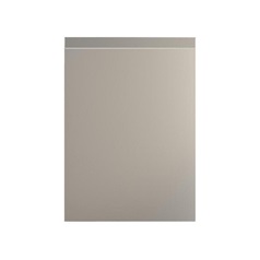 Clerkenwell Matt Metallic Titanium 557mm x 400mm Full Height Drawerline Kitchen Door Primary Cut Out