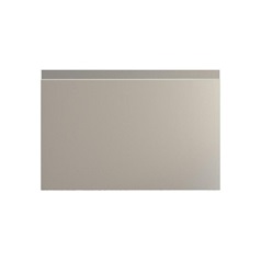 Clerkenwell Matt Metallic Titanium 394mm x 600mm Hob or Pan Kitchen Door or Drawer Primary Cut Out