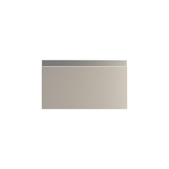 Clerkenwell Matt Metallic Titanium 227mm x 400mm Deep Kitchen Drawer Primary Cut Out