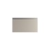 Clerkenwell Matt Metallic Titanium 227mm x 400mm Deep Kitchen Drawer Primary Cut Out