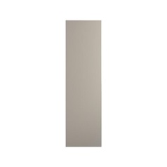 Clerkenwell Matt Metallic Titanium 1400mm x 400mm Tall Larder Kitchen Door Primary Cut Out