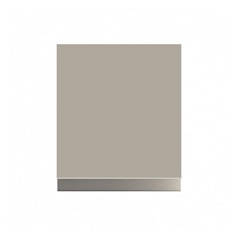Clerkenwell Matt Metallic Titanium 360mm x 300mm Half Height Kitchen Door or Drawer Primary Cut Out