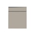 Clerkenwell Matt Metallic Titanium 557mm x 600mm Full Height Drawerline Kitchen Door Additional Cut Out