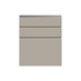 Clerkenwell Matt Metallic Titanium 394mm x 600mm Hob or Pan Kitchen Door or Drawer Additional Cut Out