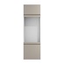 Clerkenwell Matt Metallic Titanium 600mm x 600mm Full Height Appliance Tower Kitchen Door Additional Cut Out