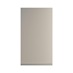 Clerkenwell Matt Metallic Titanium 900mm x 500mm Tall Kitchen Door Primary Cut Out