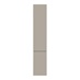 Clerkenwell Matt Metallic Titanium 1400mm x 400mm Tall Larder Kitchen Door Additional Cut Out