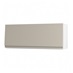 Clerkenwell Matt Metallic Titanium 360mm x 900mm Half Height Kitchen Door or Drawer Angled Open