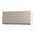 Clerkenwell Matt Metallic Titanium 360mm x 800mm Half Height Kitchen Door or Drawer Angled Open