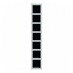 Matt Mist 150 Tall Wine Rack CAD Cut Out Primary