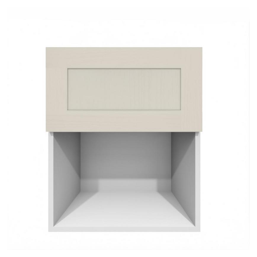 Chilcomb Linen 600 Integrated Microwave Topbox Door