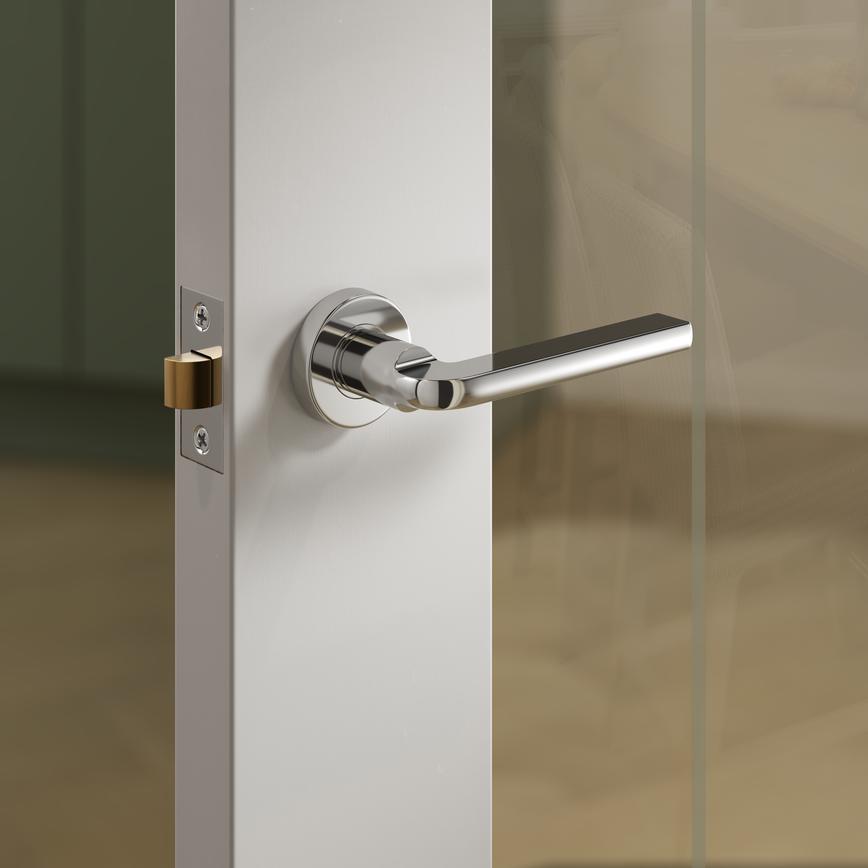 Munch Polished Chrome Rose Handle Situational