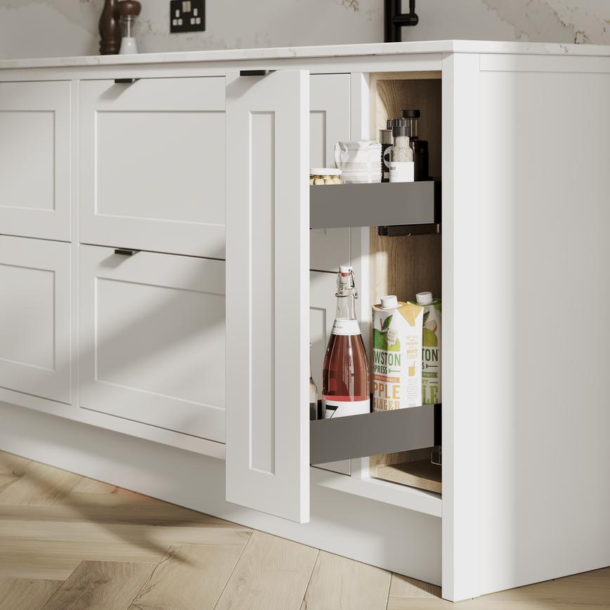 Frome White Inframe BasePullOut Storage