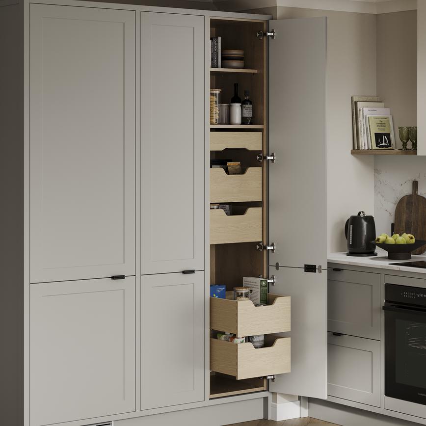 Frome Pebble Inframe Larder Storage