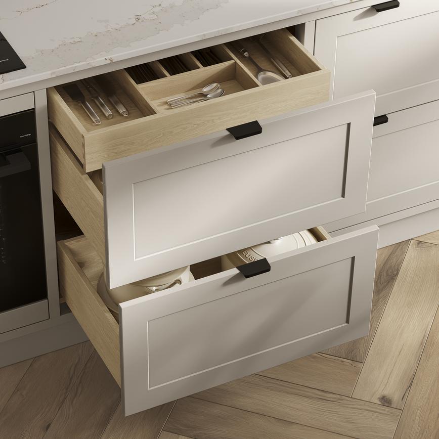 Frome Pebble Inframe Drawer Storage