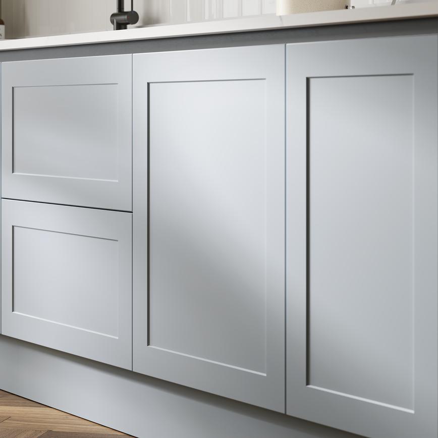 Frome Mist Handleless  Bank Of Frontals