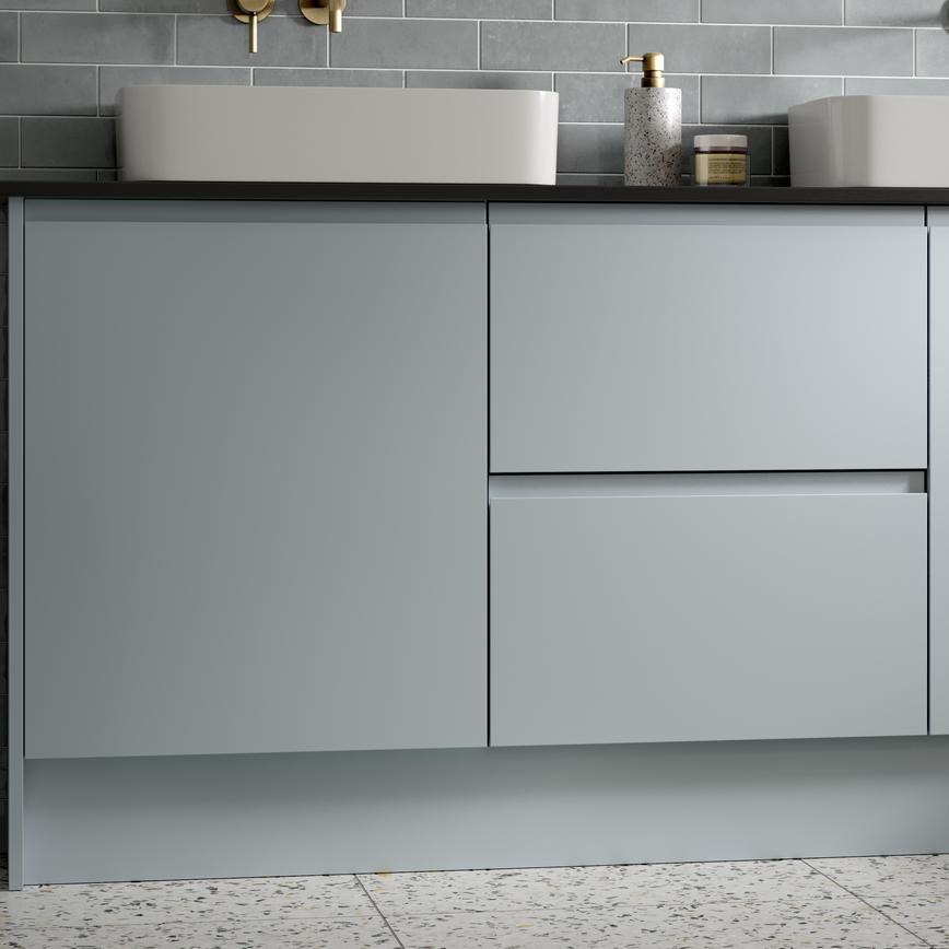 Clerkenwell Super Matt Mist Bathroom Bank of Frontals