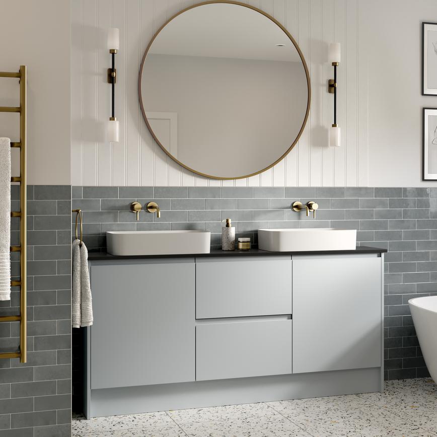 Clerkenwell Super Matt Mist Bathroom Alternative Set Shot