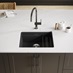 Blanco Granite Compact Black Front