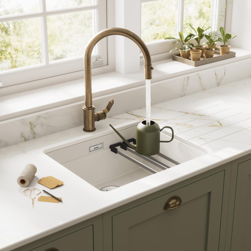 Blanco Granite  Compact Soft White Angle