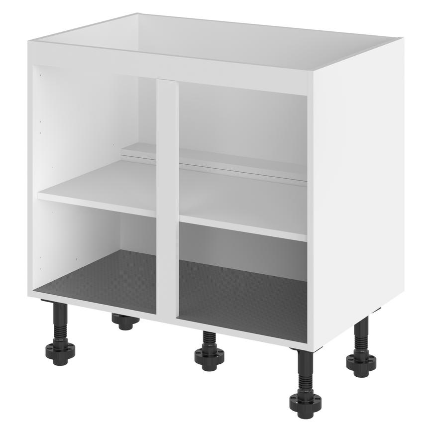 White 720mm x 900mm x 575mm Ready Assembled Sink Base Cabinet