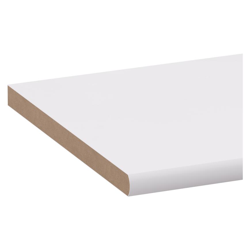 Howdens 3.66m x 25mm x 345mm White MDF Window Board