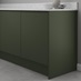 Clerkenwell Super Matt Ash Green 910mm x 595mm End Panel