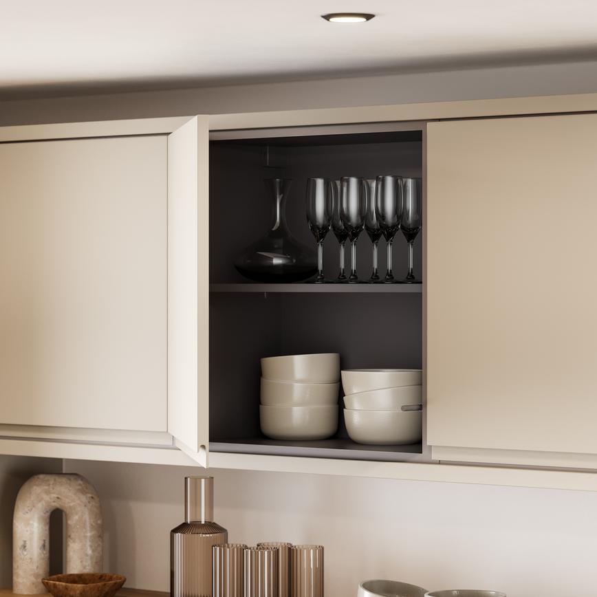 Clerkenwell Super Matt Sandstone Open Cabinet