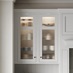 Ilfracombe Mist & Dove Grey Fluted Wall Unit