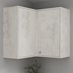 Hockley Textured White Stone 716mm x 38mm Full Height Square Wall Corner Post