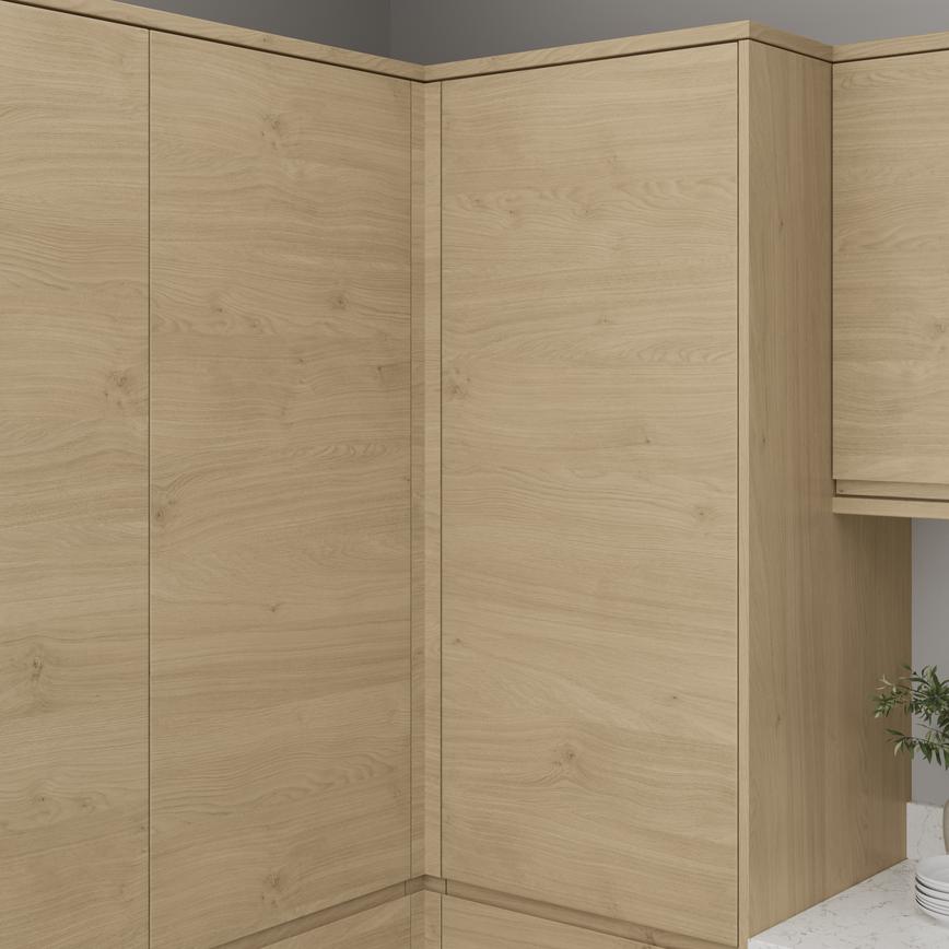 Clerkenwell Natural Oak Int 1.4m Ldr Corner Fillet