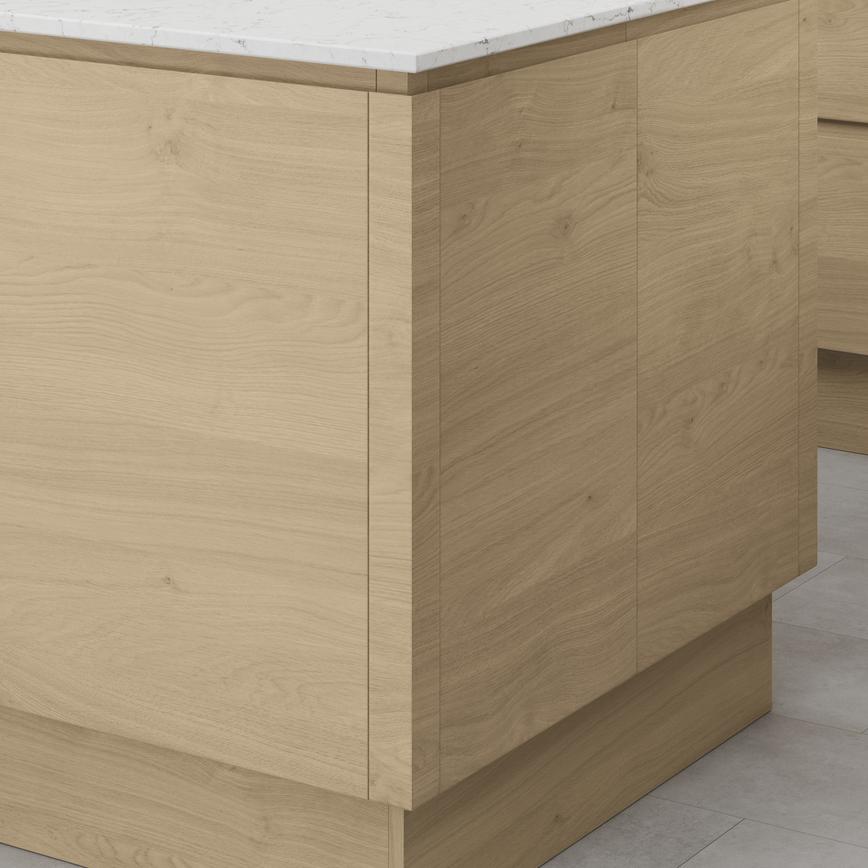 Clerkenwell Natural Oak Full Height Ext Return Corner Post