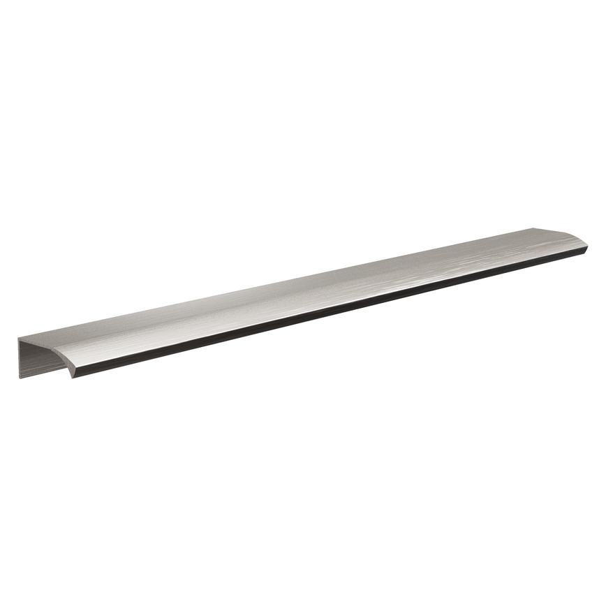 Stainless Steel Effect Curved Profile Handle 380mm