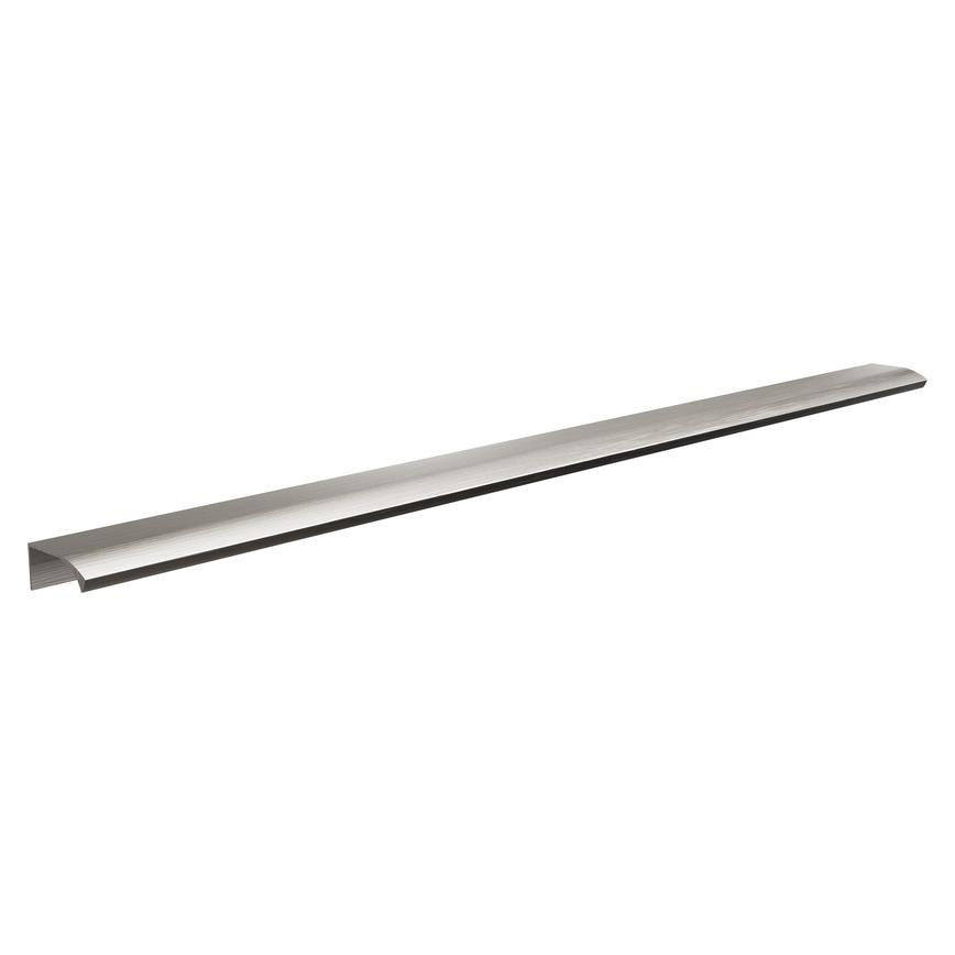 Stainless Steel Effect Curved Profile Handle 580mm