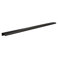 Brushed Black Curved Profile Handle 580mm