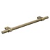 Aged Brass Effect Knurled T Bar Handle
