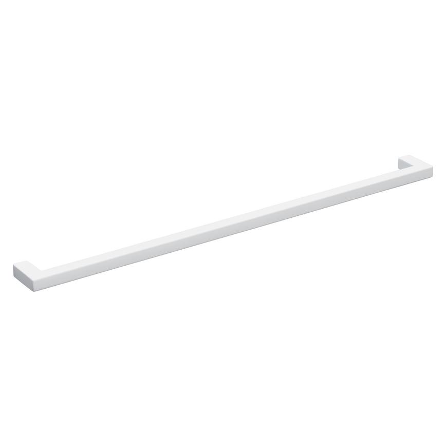 white thin square d bar handle 330mm