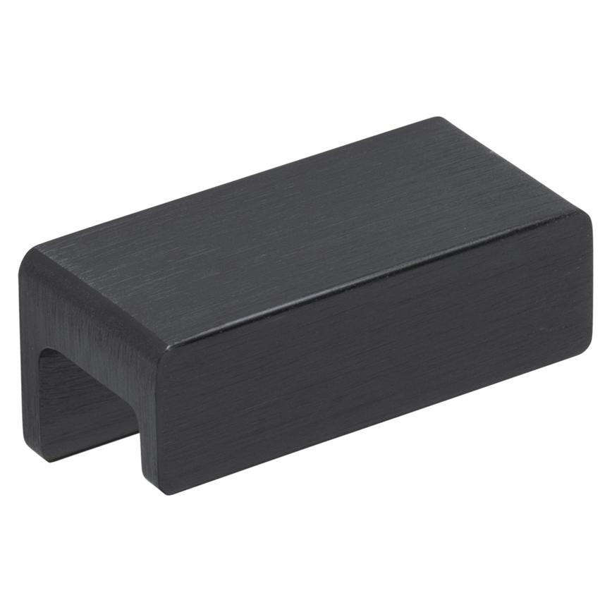 Black mounted handle 44mm