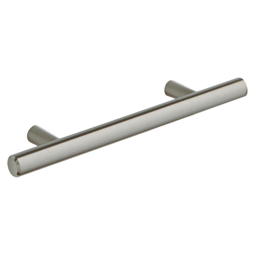 HKB1529 T Bar Brushed Stainless Steel Effect Classic Cupboard Handle ...