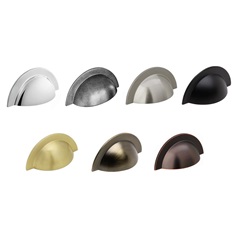 Earl Large Brushed Nickel Effect Cup Handle