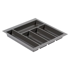 Upgrade Anthracite Cutlery Tray 500mm