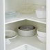 White Corner Base Unit Shelf Pack 931mm