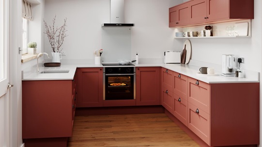 Chilcomb Paintable Red EKES UShape Main Set Shot