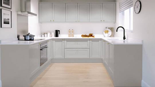 Chilcomb Dove Grey EKES U Shaped Main Set Shot