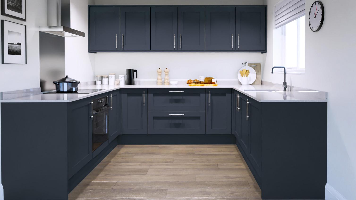 Chilcomb Navy EKES U Shaped Main Set Shot