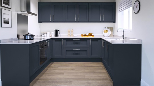 Chilcomb Navy EKES U Shaped Main Set Shot